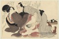 Un homme marié et une célibataire Kitagawa Utamaro sexuel